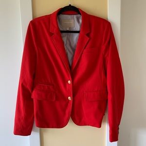 Banana Republic red blazer